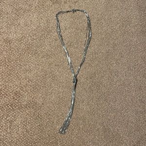 Sweater necklace
